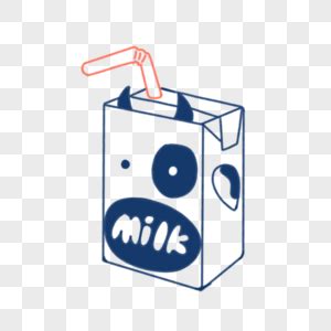 儿童益智简笔画：鲜奶 milk - 简笔画