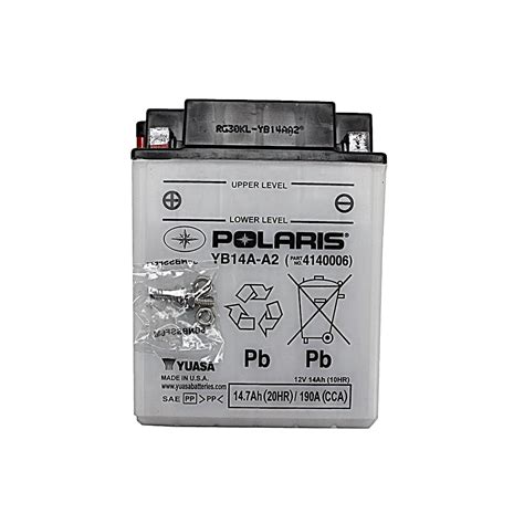 (Polaris New OEM ATV) Battery - 4140006 | eBay