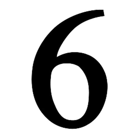 Number Six 6 · Free image on Pixabay