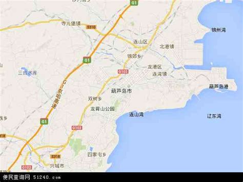 葫芦岛地图图片