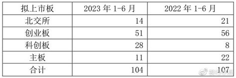 2023年1-6月A股IPO终止项目分析__财经头条