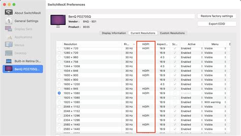 黑苹果 篇四：开启mac下的2k hidpi选项，同时开启144hz_服务软件_什么值得买