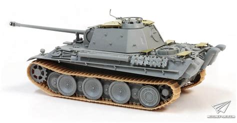 【威龙 6897】1/35 德国豹式坦克G后期型加装防空装甲官方素组图更新_静态模型爱好者--致力于打造最全的模型评测网站