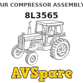 AIR COMPRESSOR ASSEMBLY 8L3565 - Caterpillar | AVSpare.com