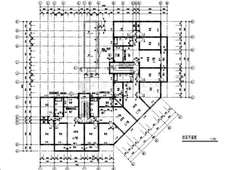 吉林3套小区住宅楼全套建筑设计施工cad图纸（含说明）_住宅小区_土木在线