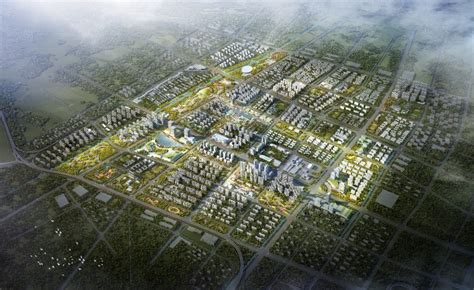 国内外经典滨水公园规划设计之四：南通能达商务区生态绿轴-北京江山多娇规划院
