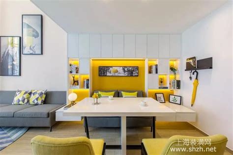 loft怎么装修，60㎡loft简约风格公寓装修案例-上海装潢网