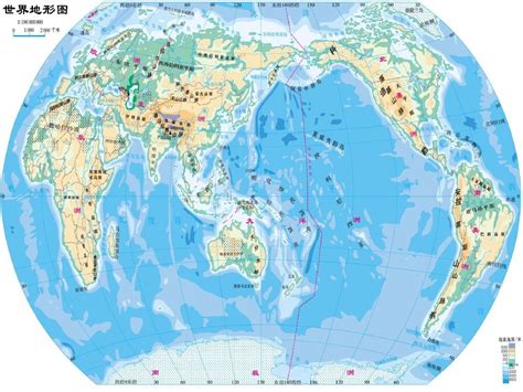 世界地势地图_世界地形图高清版大图图文详解_微信公众号文章
