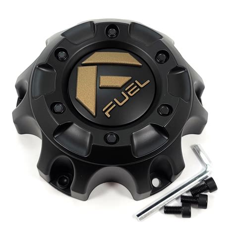 Fuel Off-Road Wheels Matte Black Wheel Center Hub Cap 6x5.5 6x139.7 ...