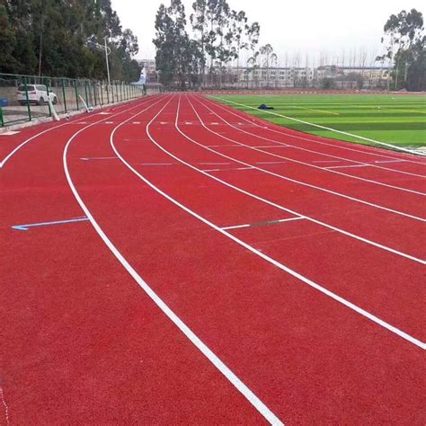 塑胶跑道运动场地划线的注意事项 -上海荣跃体育场地工程有限公司