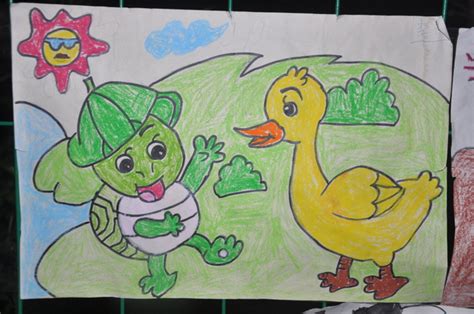 小学生春节绘画获奖作品