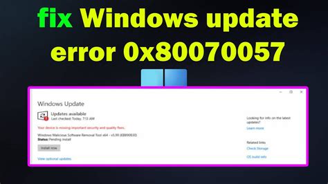 How to fix Microsoft Store error 0x80070057?