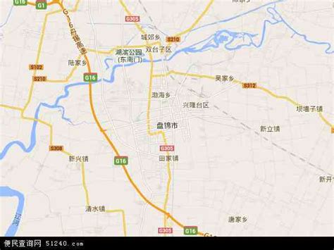 盘锦市地图 - 盘锦市卫星地图 - 盘锦市高清航拍地图