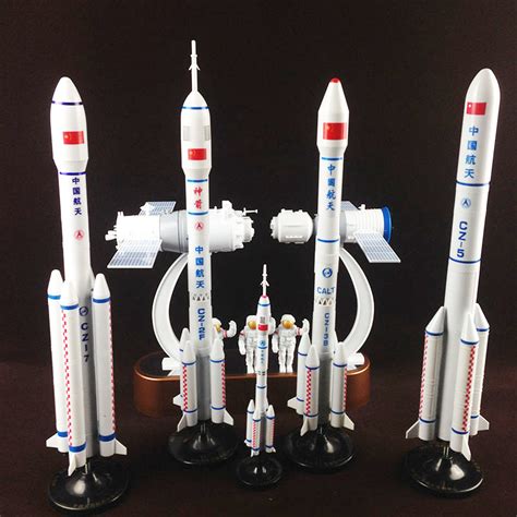 大号火箭模型神舟十号飞船航天飞机长征二号五号儿童玩具表演道具_虎窝淘