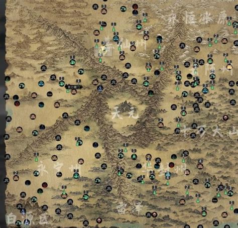 《鬼谷八荒》地图全貌一览 地图全貌怎么样_九游手机游戏
