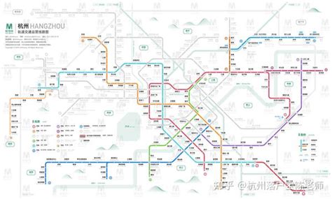 杭州地铁第四期建设规划线路图（7月版） - 知乎