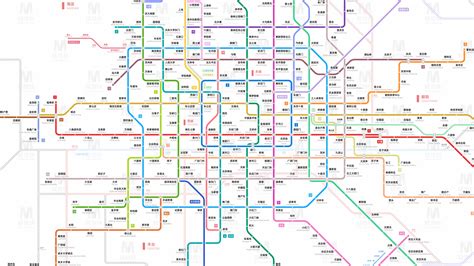 北京地铁地图图片