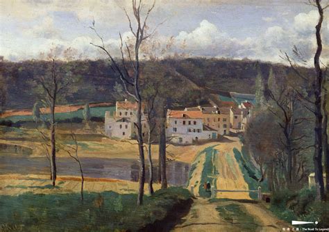柯罗，以风景画见长，堪称法国19世纪中期描绘风景的大师