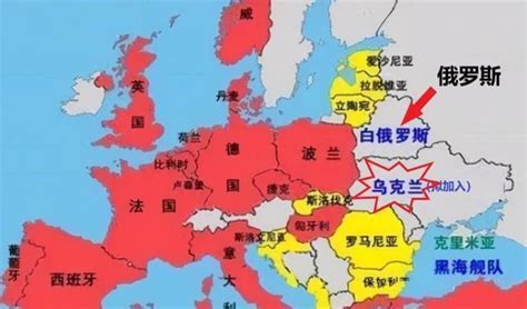 北约成员国地图图片