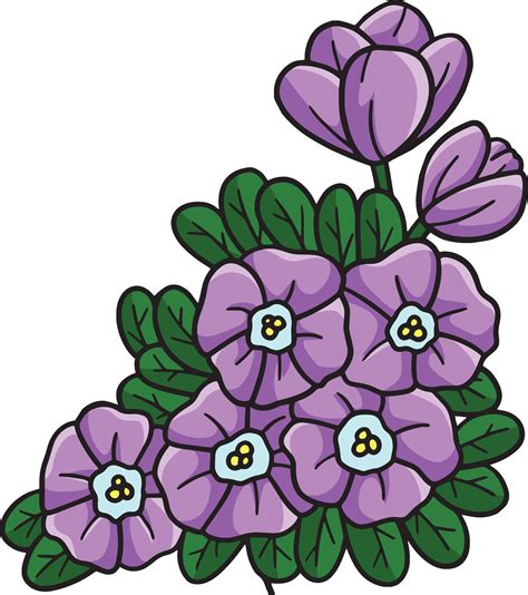 Spring Flowers Cartoon Colored Clipart 34812414 Vector Art at Vecteezy