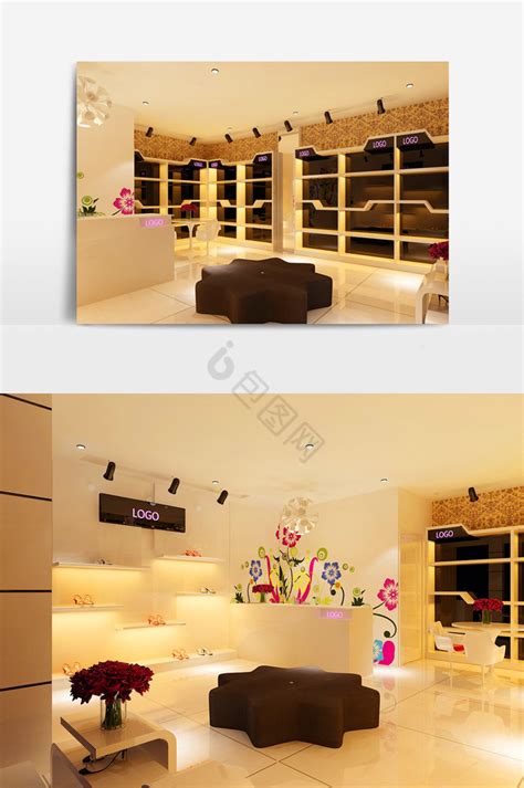 3D模型-现代女服装鞋店门头模型-M0004104903-炫云云模型网