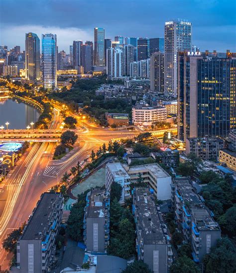 美丽城市风景图片