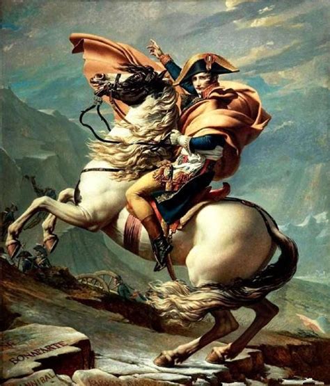 法国名人拿破仑骑马油画图片免费下载_红动中国
