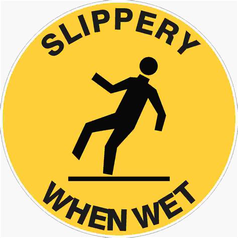 SLIPPERY WHEN WET- FLOOR MARKER - Buy Now - Safety Choice Australia