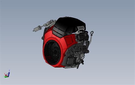 本田iGX700发动机“马达”__模型图纸下载 – 懒石网