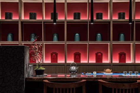 宁波墨香茶韵中式藏馆-商业展示空间设计案例-筑龙室内设计论坛
