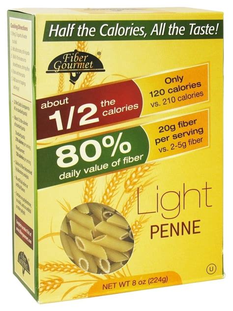 fibergourmet - Light Penne Pasta - 8 oz. - Walmart.com