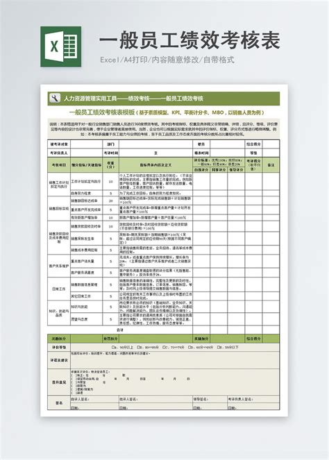 季度员工绩效考核表模板_企业管理Excel模板下载-蓝山办公