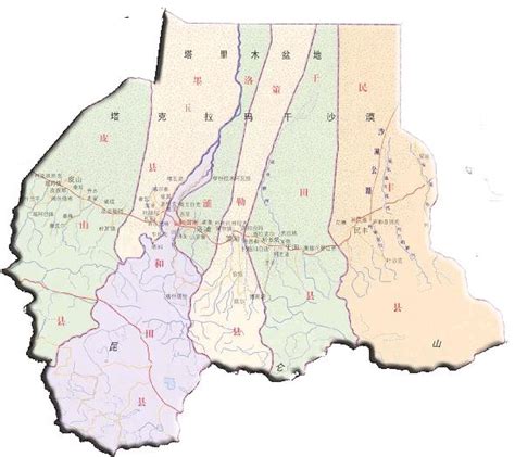 和田地区地名_新疆维吾尔自治区和田地区行政区划 - 超赞地名网