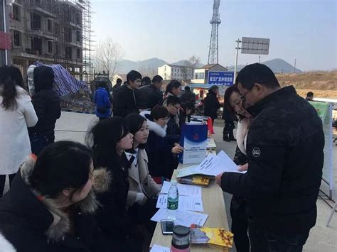 大悟县2018年“春风行动暨就业扶贫”年后首场招聘会在芳畈镇举行