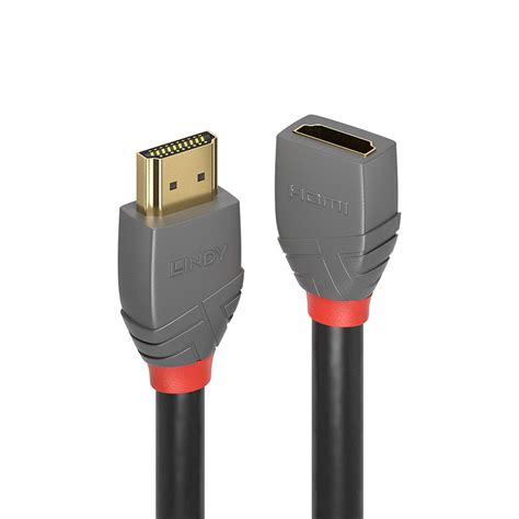 Lindy 36475 Kabel HDMI 2.0 Anthra Line - 0,5m cena