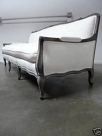 Antique French Provincial Couch / Sofa & Chair | #46021257