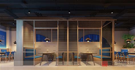 安阳餐厅装修设计案例——阳二牛拉牛肉面-梵意空间设计