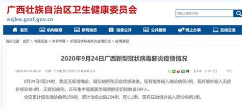 广西昨日无新增确诊病例，31省区市新增8例境外输入病例