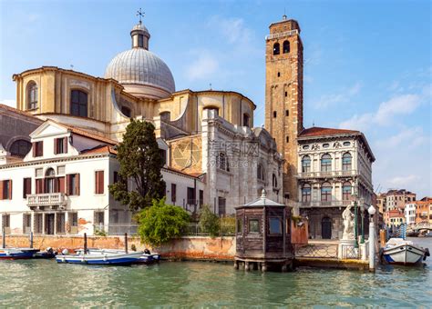 威尼斯意大利运河上空的老房子高清图片下载-正版图片307051512-摄图网