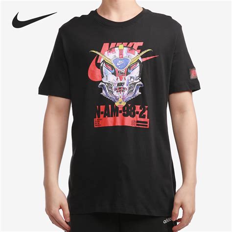 Nike/耐克官方正品2021新款男子印花运动透气短袖T恤 DJ1400-010_虎窝淘