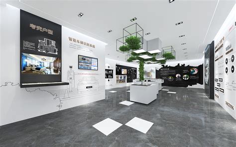 智慧城市展厅案例：台州移动5G数字城市体验馆_云智展-站酷ZCOOL