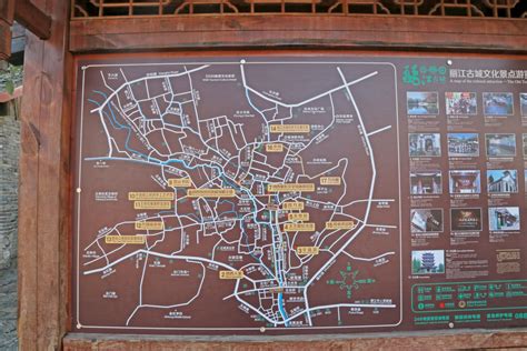 丽江古城手绘地图-铭图手绘案例展示-一品威客网
