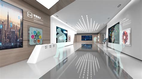 云智展企业智能展厅设计案例-中国电信智慧展厅·元华馆_云智展-站酷ZCOOL