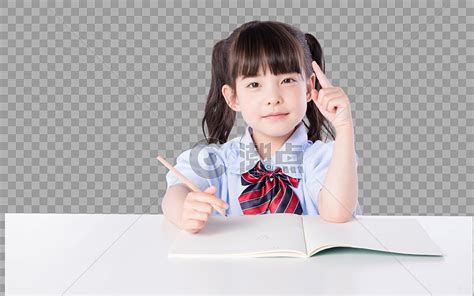 小女孩儿童课桌上学习教育设计元素3720*2325图片素材免费下载-编号179937-潮点视频