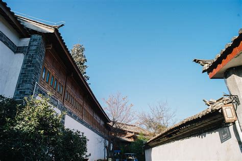 丽江古城老建筑全景高清图片下载-正版图片500723720-摄图网