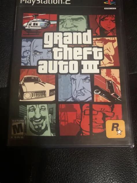 PLAYSTATION 2 GRAND Theft Auto III "Greatest Hits" ediiton. Complete ...