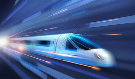 疾驰的高铁场景图片素材-正版创意图片401542584-摄图网