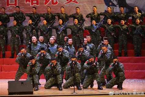 军歌嘹亮！武警某部机动七支队组织“卫士战歌”合唱比赛