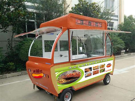 电动小吃车流动摊位摆摊车移动餐车摆摊寿司汉堡美食车