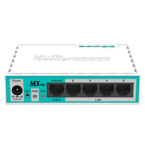 MikroTik RouterBoard 5 Port Gigabit Router - RB450Gx4/CASED ...